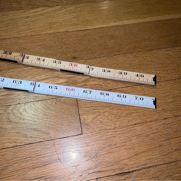 Customizable craft / art rulers -- set of 2 - Picture 4 of 6